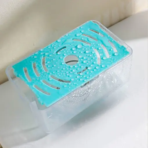 WC15 Multifunctional Hand-Free Rubbing and Roller Soap Box - Image 3
