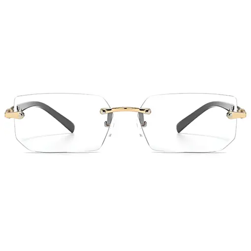 A819 New Cut-Edge Frameless HD Anti-Blue Light Glasses - Image 2