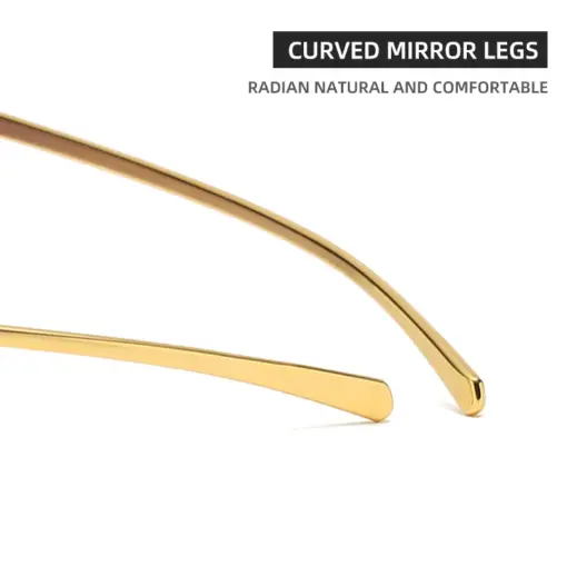 A821 Frameless HD Anti-Blue Light Premium Glasses - Image 5