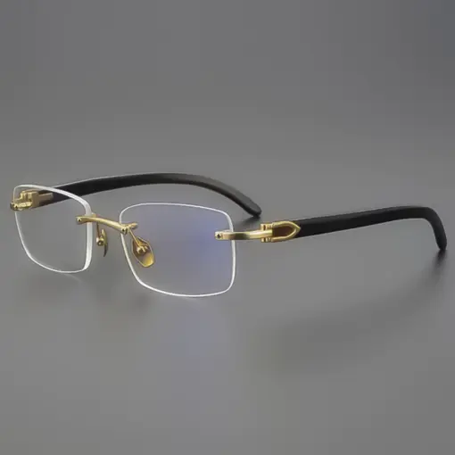 A825 Frameless HD Anti-Blue Light Premium Glasses