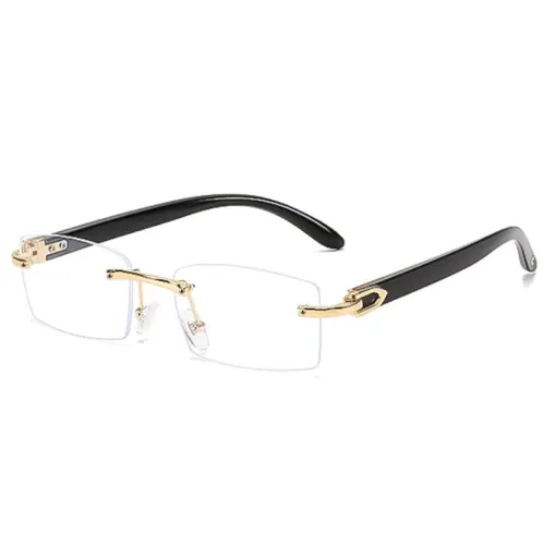 A825 Frameless HD Anti-Blue Light Premium Glasses - Image 4
