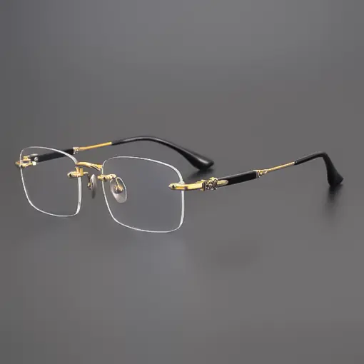 A826 Frameless HD Anti-Blue Light Premium Glasses