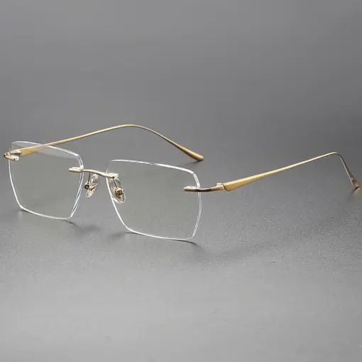 A828 Titanium Frame Anti-Blue Light Premium Glasses