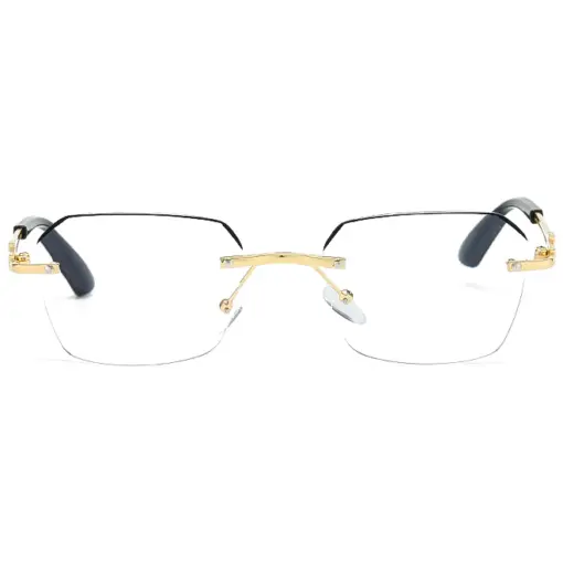 A831 Frameless HD Anti-Blue Light Premium Glasses - Image 3