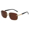 A838 New Cut-Edge Frameless HD Anti-Blue Light Glasses