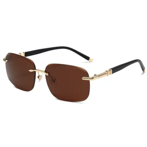 A838 New Cut-Edge Frameless HD Anti-Blue Light Glasses