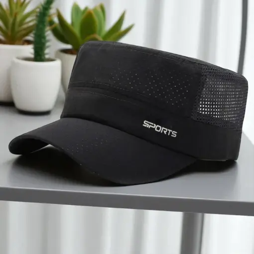 CP1214 Breathable Unisex Sports Military Cap | Fast-Dry & Adjustable Comfort - Image 4
