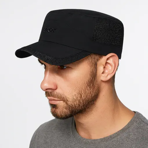 CP1217 Breathable Unisex Sports Military Cap | Fast-Dry & Adjustable Comfort - Image 3