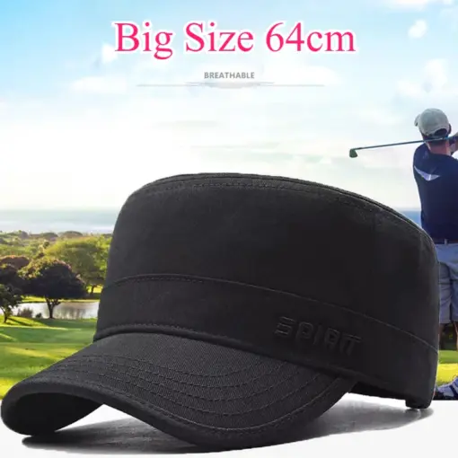 CP1218 SPIRIT Black Military Style Cap – Adjustable & Breathable - Image 6