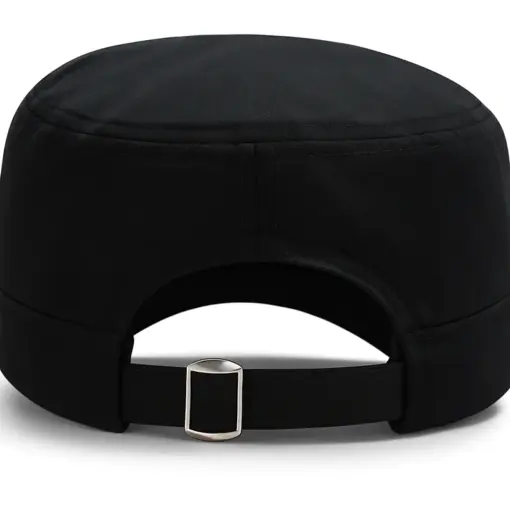 CP1218 SPIRIT Black Military Style Cap – Adjustable & Breathable - Image 4