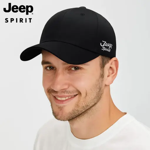 CP1222 Jeep Spirit Adjustable Premium Cotton Cap - Image 2