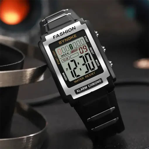 K1087 SYNOKE 9850 Men's Digital Watch - Image 3
