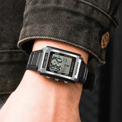 K1087 SYNOKE 9850 Men's Digital Watch - Image 7