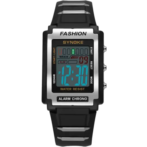K1087 SYNOKE 9850 Men's Digital Watch - Image 2