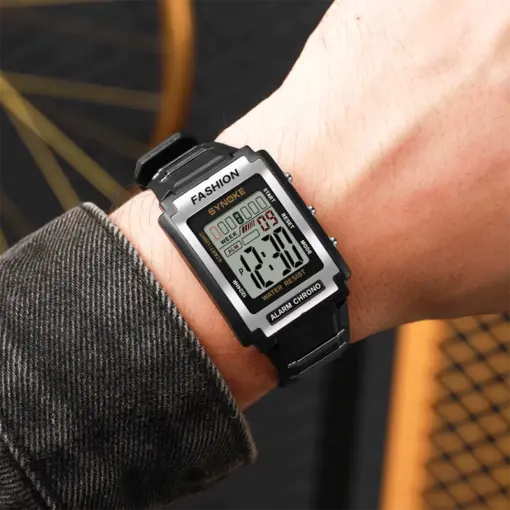 K1087 SYNOKE 9850 Men's Digital Watch - Image 4