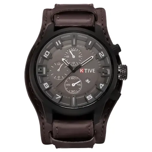 K1089 KTEVI Premium Analog Wristwatch with Calendar - Image 4