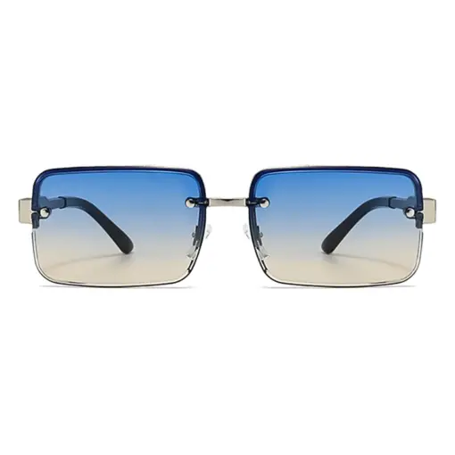 A851 Blue Gradient Outdoor Fashion Stylish Sunglass - Image 2