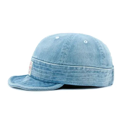 CP1247 Unisex Light Blue Denim Casual Cap - Image 5