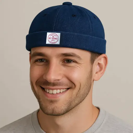 CP1249 Unisex Casual Adjustable Brimless Hats - Image 3