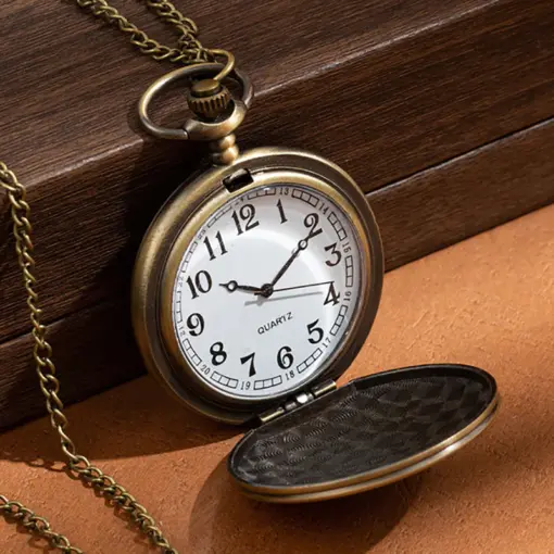 K1107 Vintage Pocket Watch for Dad - Image 2