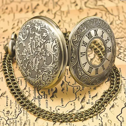 K1110 Vintage Quartz Pocket Watch - Image 3
