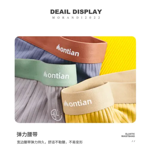 UN1001 Premium Cotton Boxer Shorts – Breathable, Soft & Durable  ( 3 pcs Pack ) - Image 2