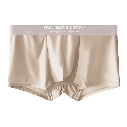 UN1003 Premium Ice Silk Men’s Boxer Shorts-Breathable & Comfortable (3 pcs Pack) - Image 4