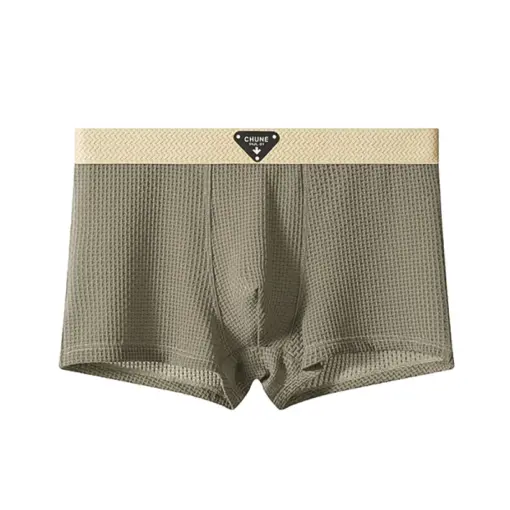 UN1005 CHUNEI Men’s Cotton Breathable Boxer Briefs – (3 Pack Pcs) - Image 5