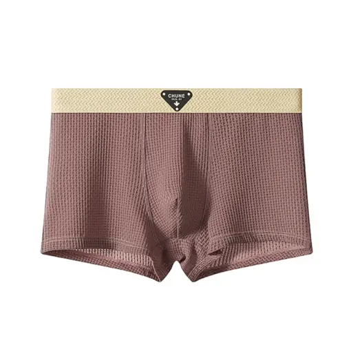 UN1005 CHUNEI Men’s Cotton Breathable Boxer Briefs – (3 Pack Pcs) - Image 7