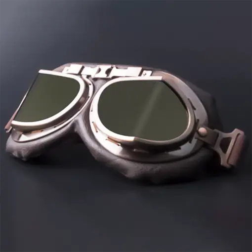 A856 Retro Style Premium Protective Safety Goggles - Image 4