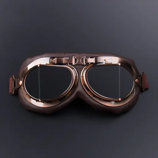 A857 Retro Style Premium Protective Safety Goggles - Image 2