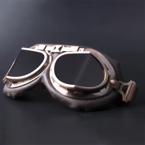 A857 Retro Style Premium Protective Safety Goggles - Image 3