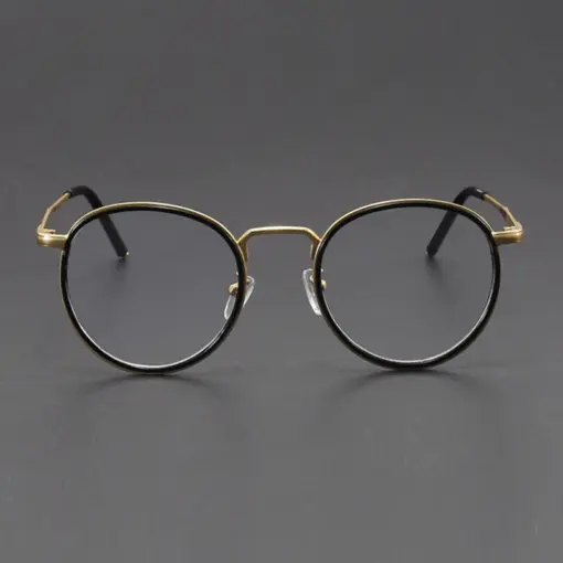 A861 Gold Frame Premium Unisex Reading Glasses - Image 3
