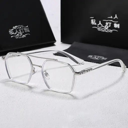 A865 Transparent Frame Premium Unisex Reading Glasses - Image 2
