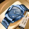 B1001 BINBOND B760 Luxury Blue Edition Men's Quartz Watch