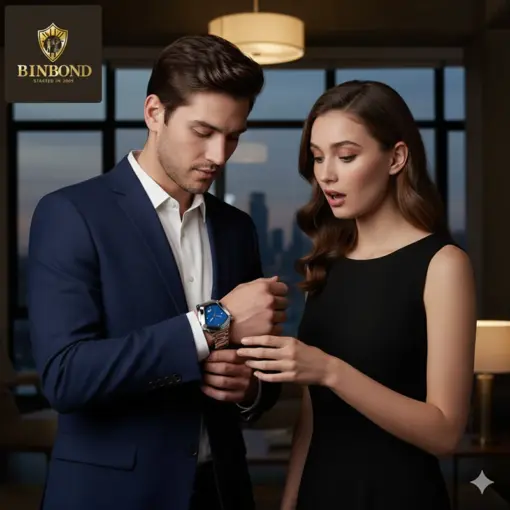 B1002 BINBOND B760 Luxury Edition Men's Quartz Watch - Image 3