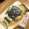 B1003 BINBOND B760 Luxury Gold Black Edition Men's Quartz Watch