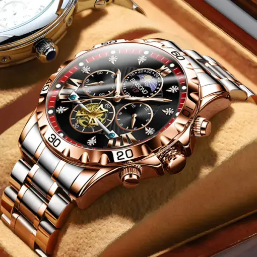 BN1005 BINBOND 3103 Luxury Chronograph Men’s Watch - Image 4