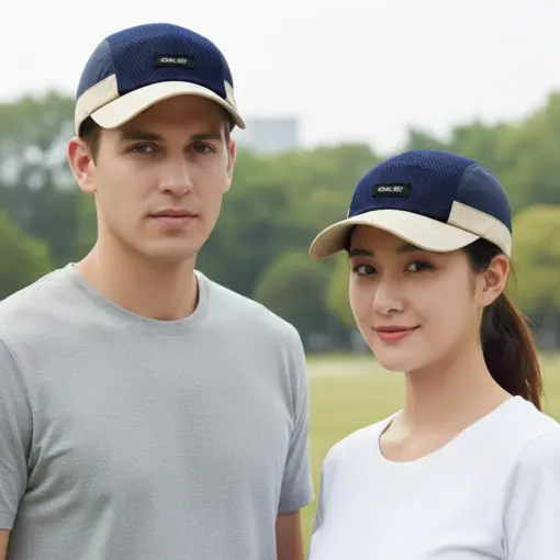 CP1255 Summer Unisex Sun Protection Mesh Hats: Quick-Dry And Breathable - Image 2