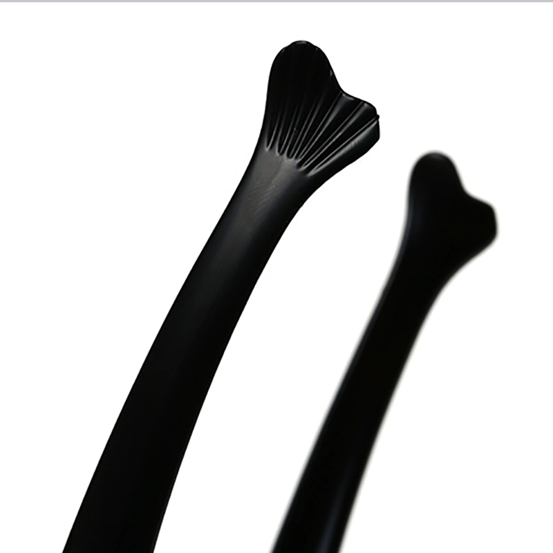 A880 Black Frame Yellow Mirror Unique Sunglasses - Image 4