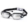 A882 Premium Anti-Fog Swimming Goggles with Built-in Earplugs