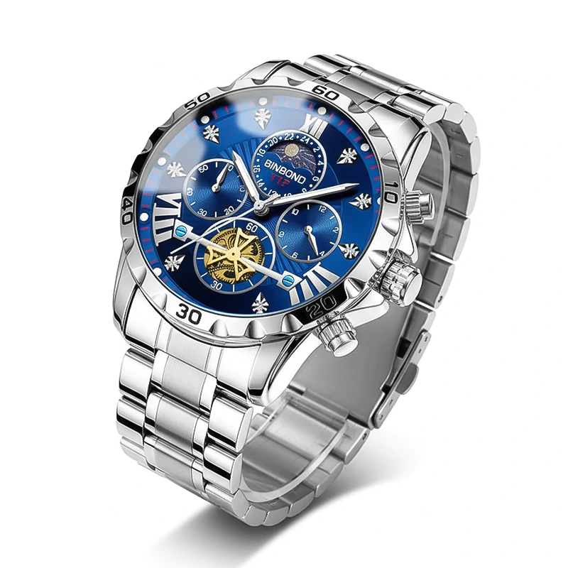 BN1008 BINBOND 3103 Luxury Chronograph Men’s Watch - Image 3