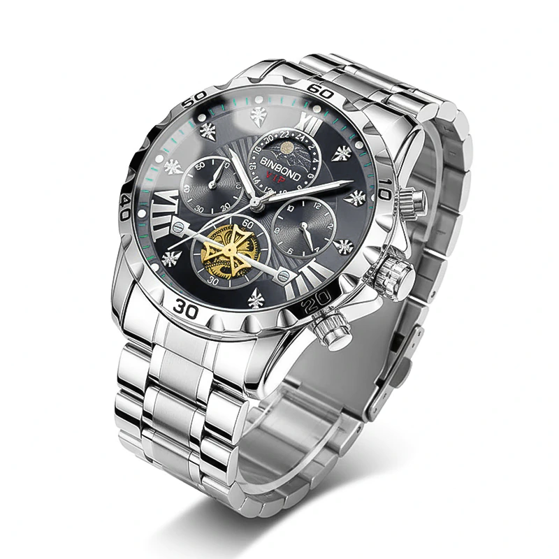 BN1009 BINBOND 3103 Luxury Chronograph Men’s Watch - Image 3