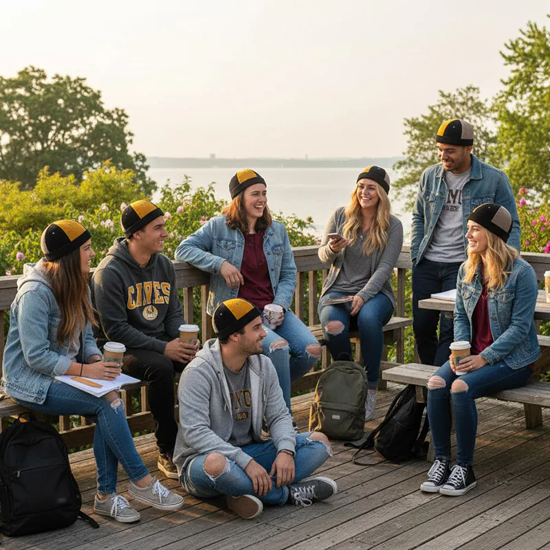 CP1266 Unisex Casual Adjustable Retro Brimless Hats - Image 6