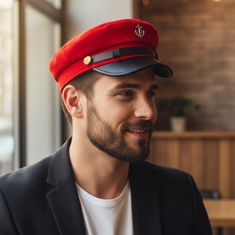 CP1271 Stylish Unisex Captain’s Cap – Stylish and Versatile - Image 5