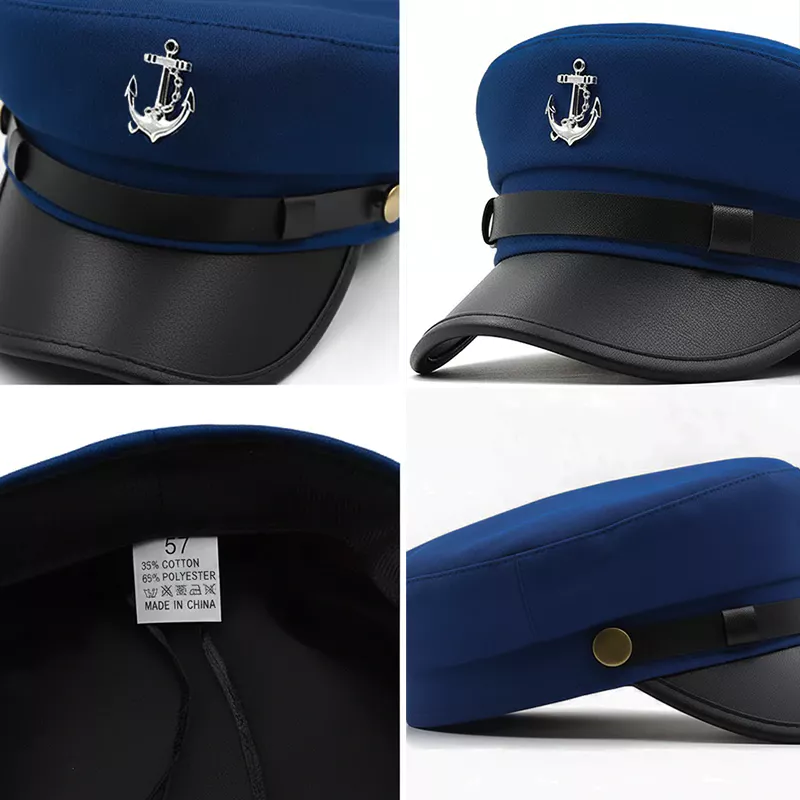 CP1272 Stylish Unisex Captain’s Cap – Stylish and Versatile - Image 3