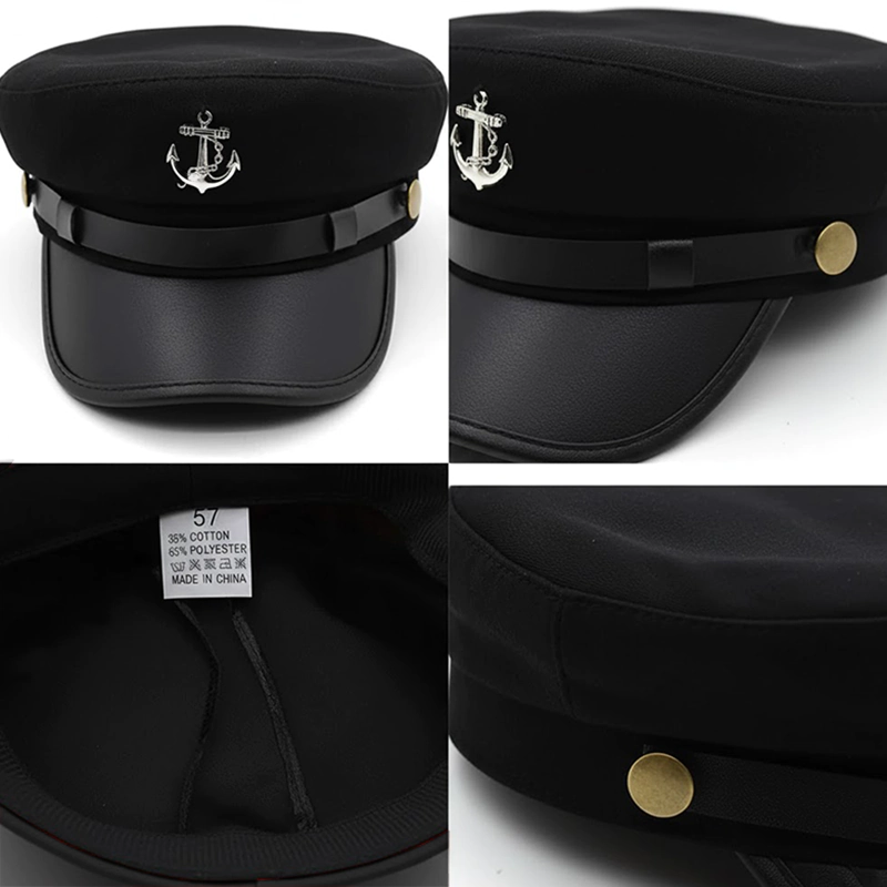 CP1273 Stylish Unisex Captain’s Cap – Stylish and Versatile - Image 3