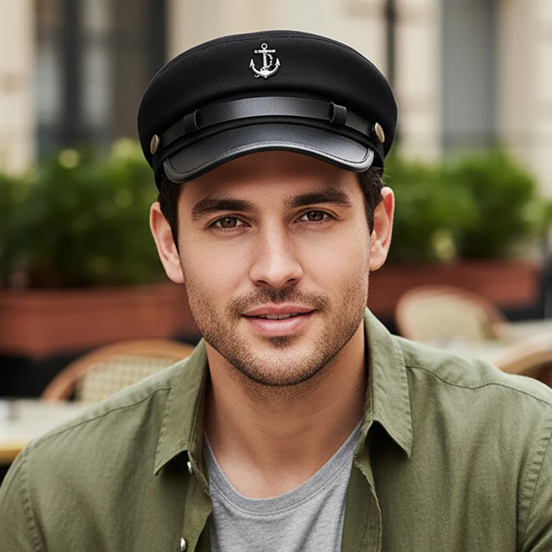 CP1273 Stylish Unisex Captain’s Cap – Stylish and Versatile - Image 5