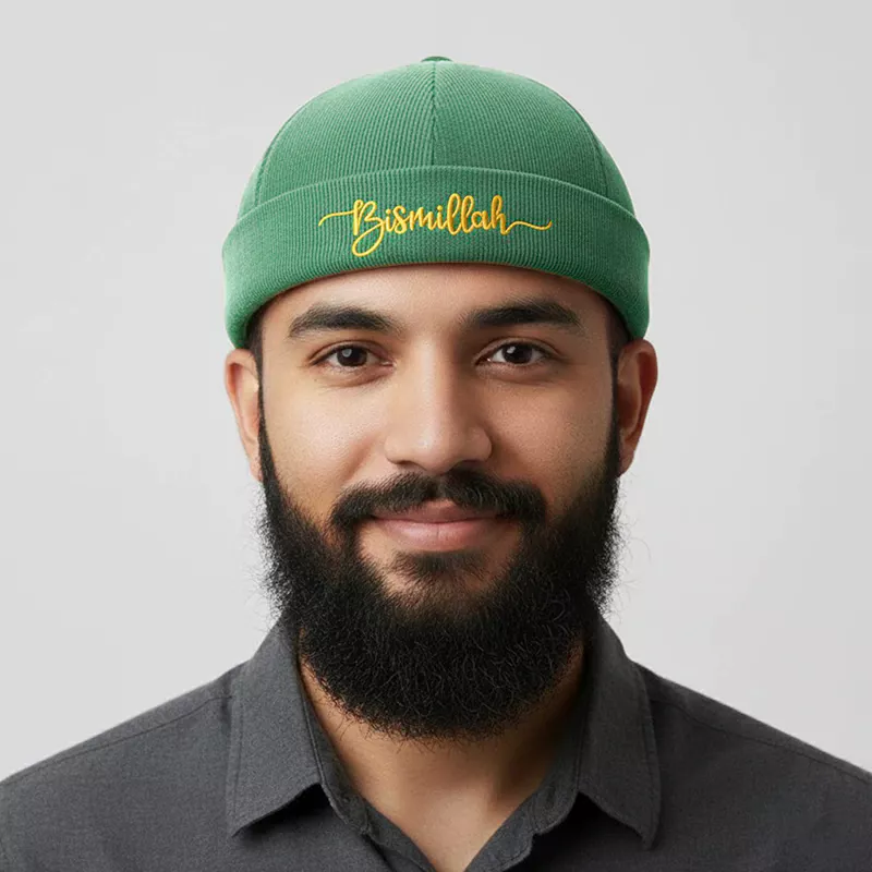 CP1280 Adjustable Premium Brimless Dawah Cap - Image 2