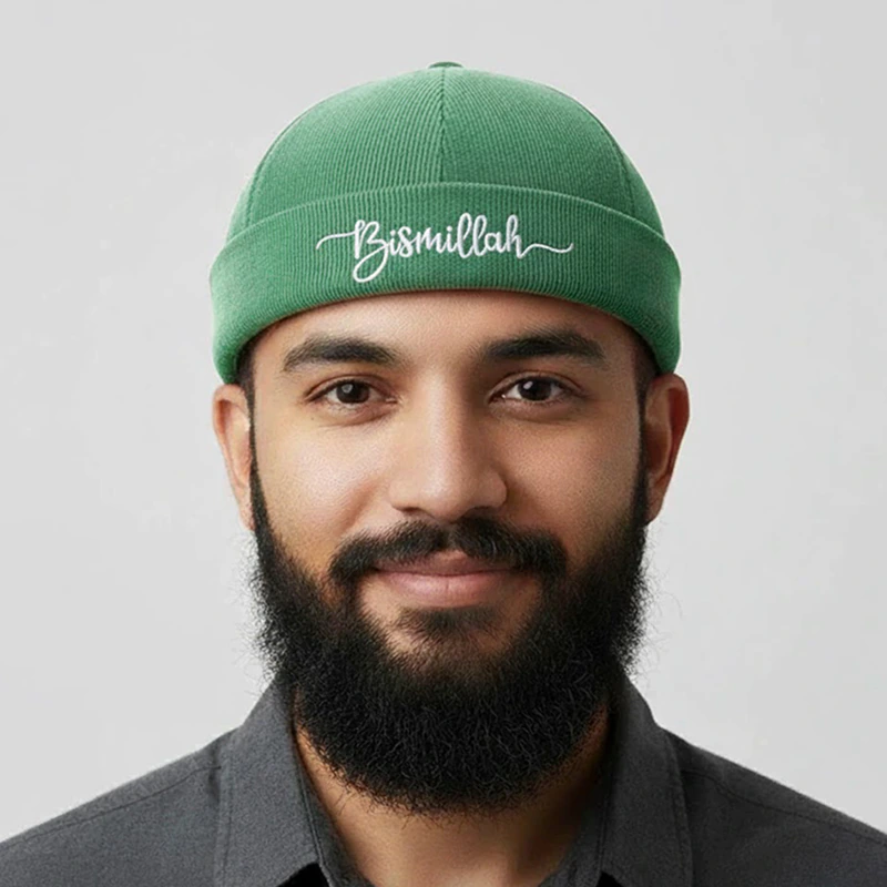 CP1281 Adjustable Premium Brimless Dawah Cap - Image 2